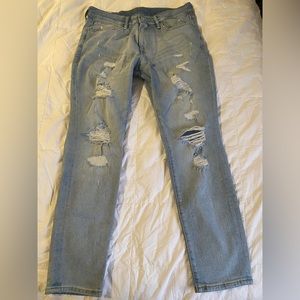 Gray jeans nice fit size 32/32